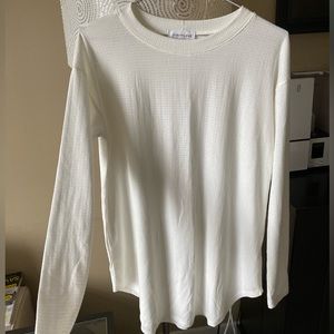 First Love by Lovelyn, Long Sleeve Tshirt, Size: M, White